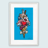 Tutti Frutti Two-Ti' Framed Luxury Print