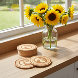 The Best Tea Is Brewed in Bude Coaster Set