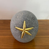 Small Gold Leaf Standing Starfish