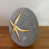 23 Carat Gold Leaf Standing Starfish