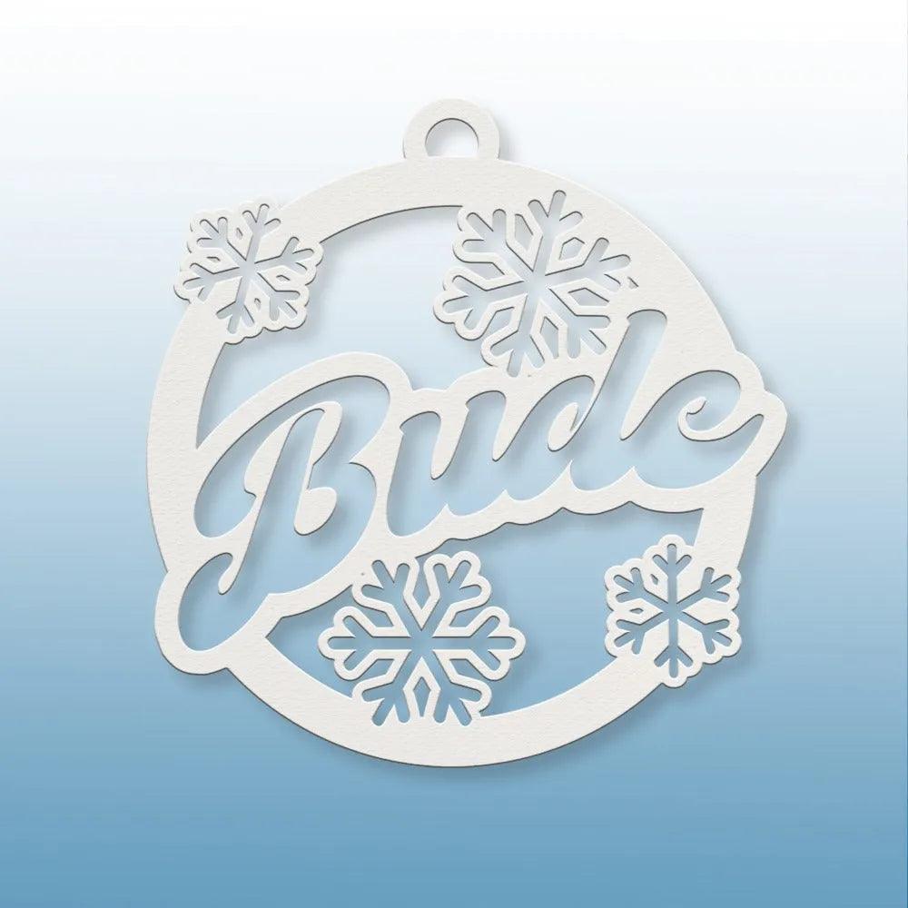 Bude Snowflake Tree Decor.