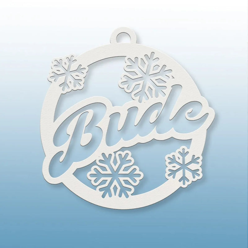 Bude Snowflake Tree Decor