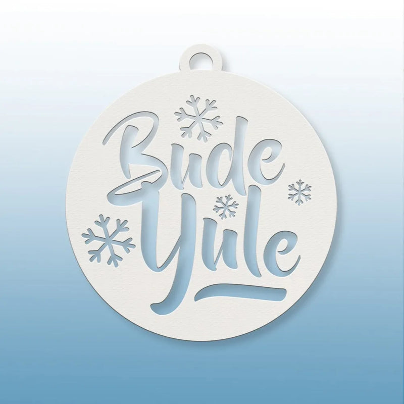 Bude Blue Yule Tree Decor