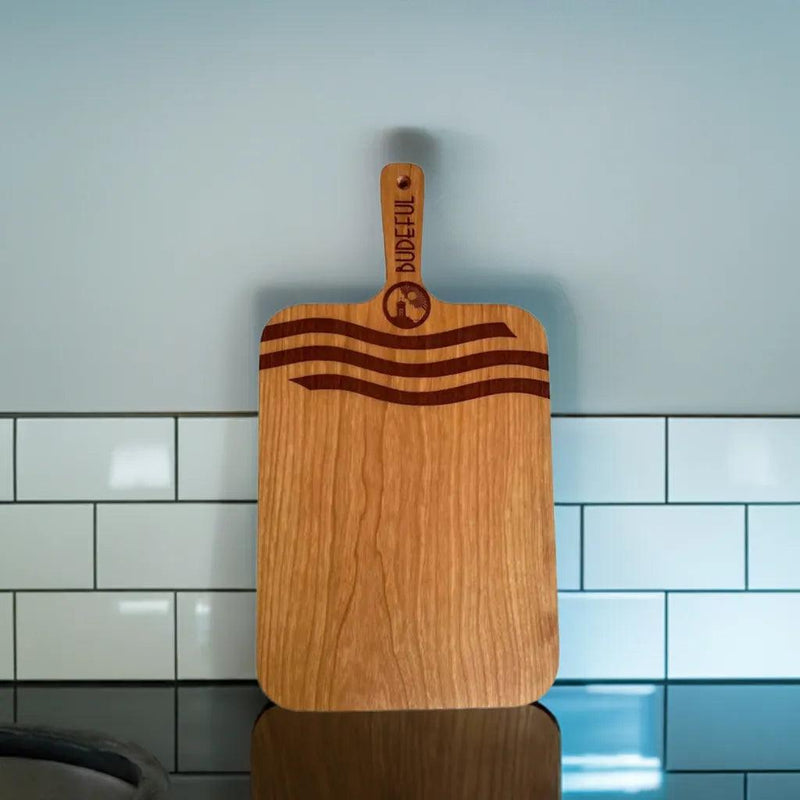 Budeful Waves Wood Chopping Board - Budeful