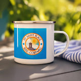 Bude Is My Happy Place Enamel Mug | Budeful.