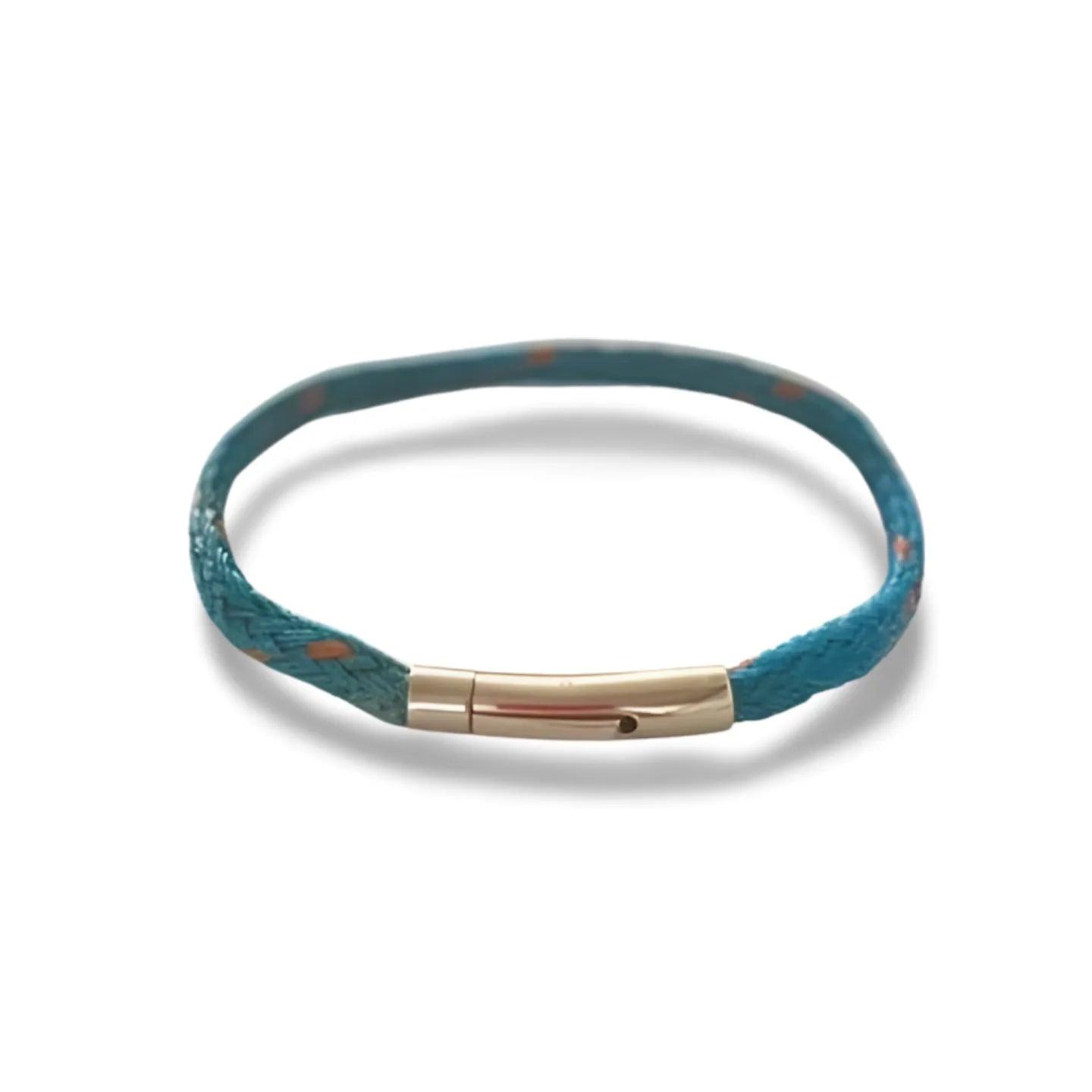 Budeful Multi Fishing Net Bracelet Turquoise.