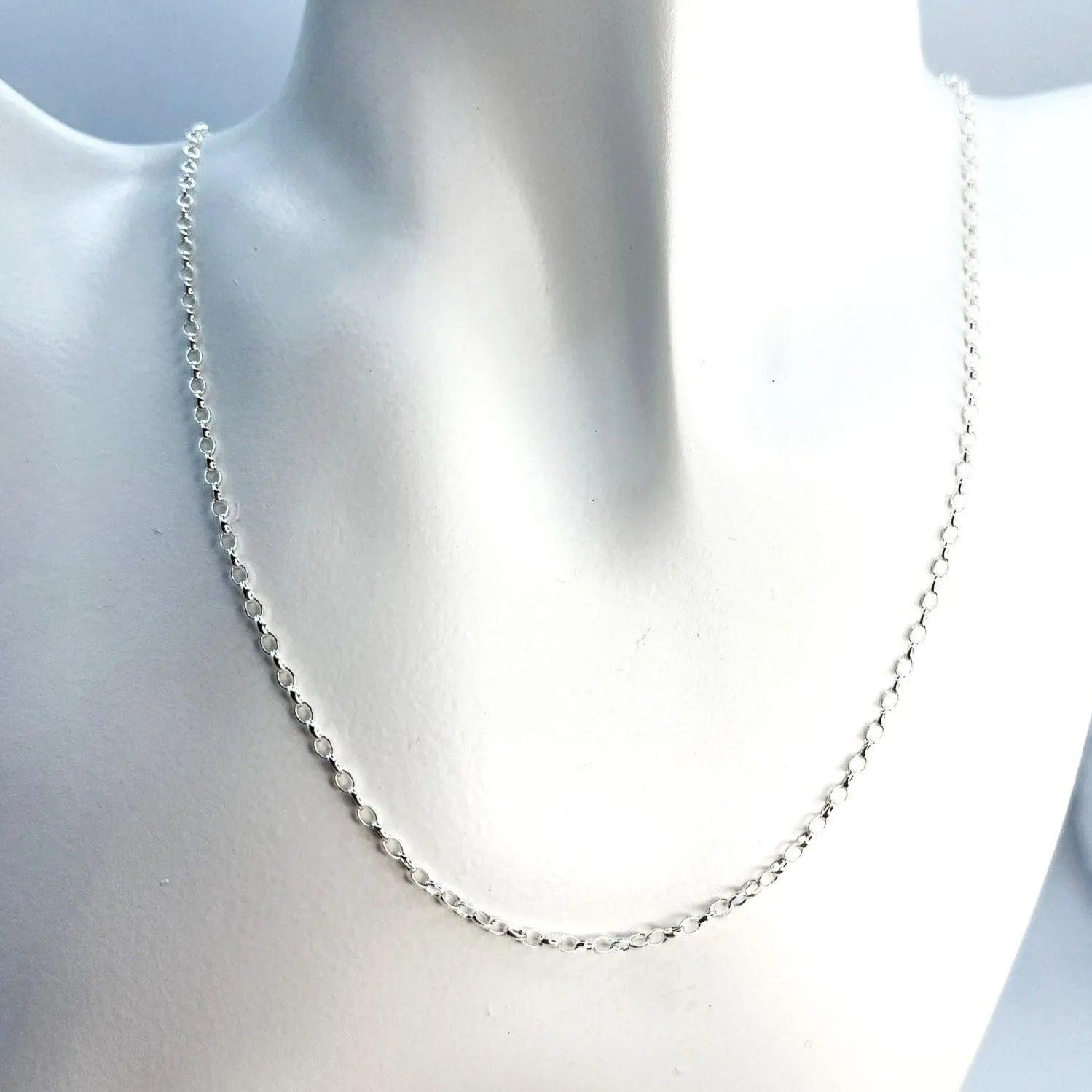 Budeful Sterling Silver 20"  Necklace Chain.