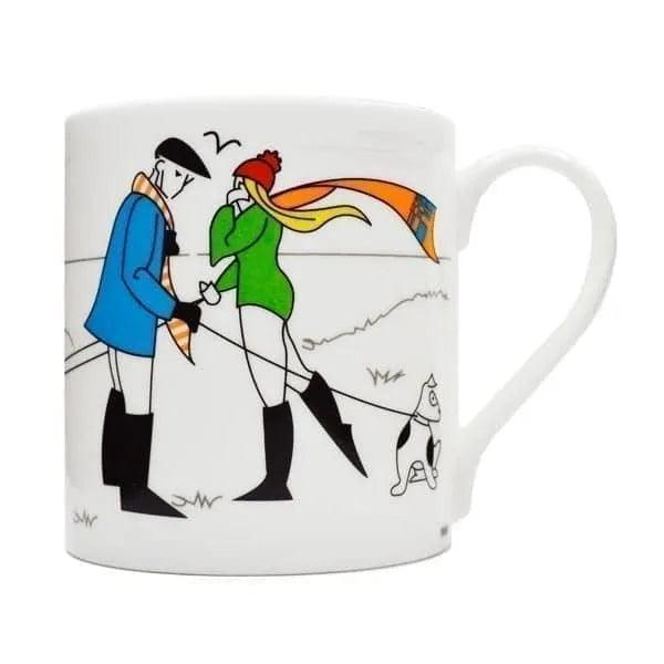 Caroline and Edward's Cornish Romance Mug.