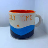 Bude Dreckly Time Mug Orange | Budeful