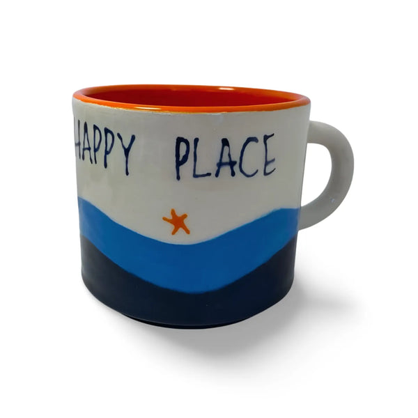 Bude is My Happy Place Mug Orange | Budeful
