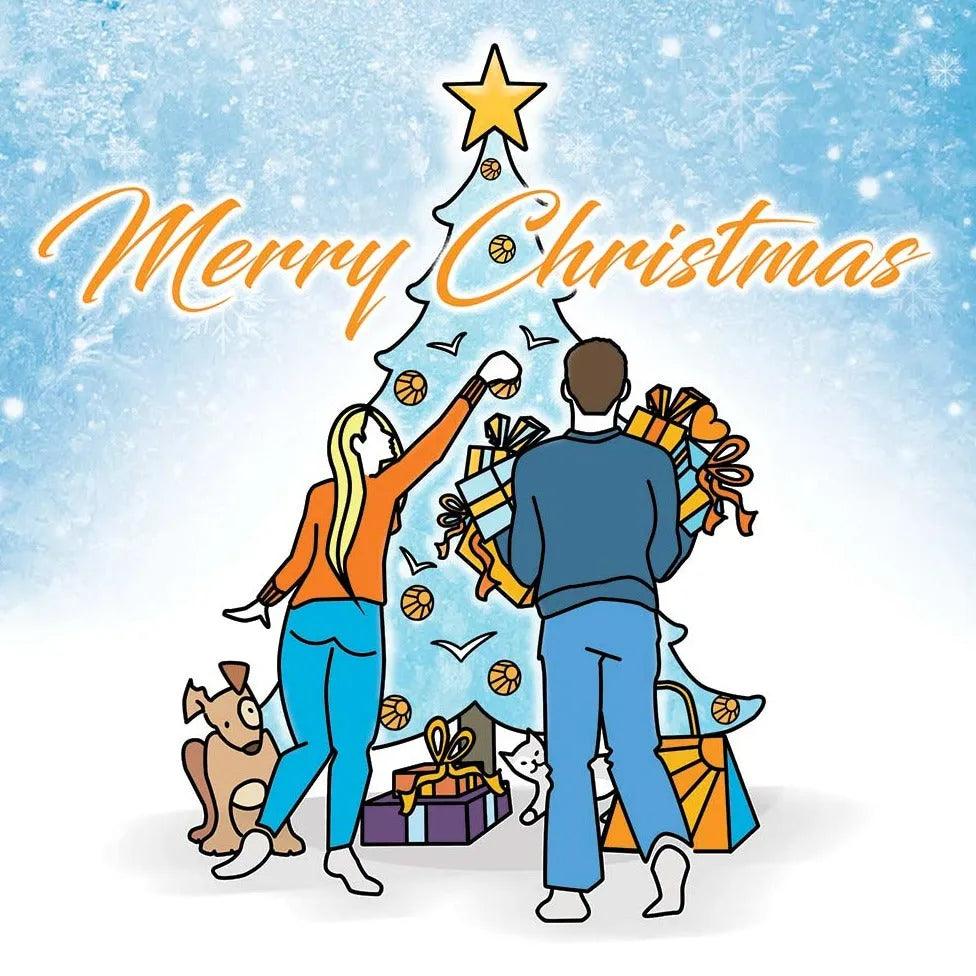 Budeful Celtic Love Story Christmas Card | Budeful.