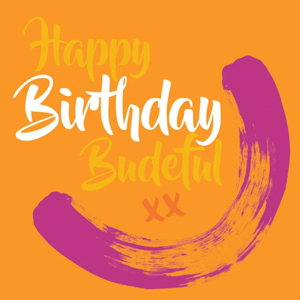 Happy Birthday Budeful | Budeful.