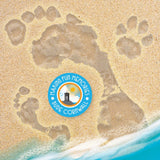 Sandy Footprints Greetings Cards