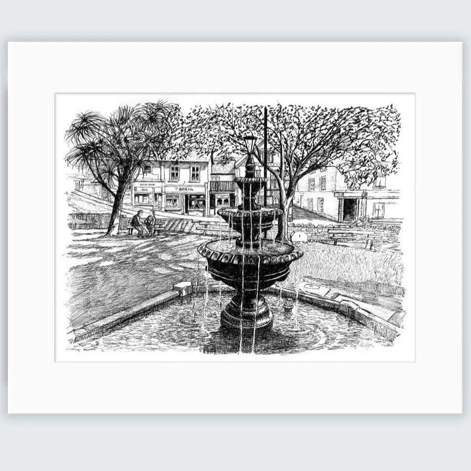 Fountain Luxury Fine Art Print | Budeful.