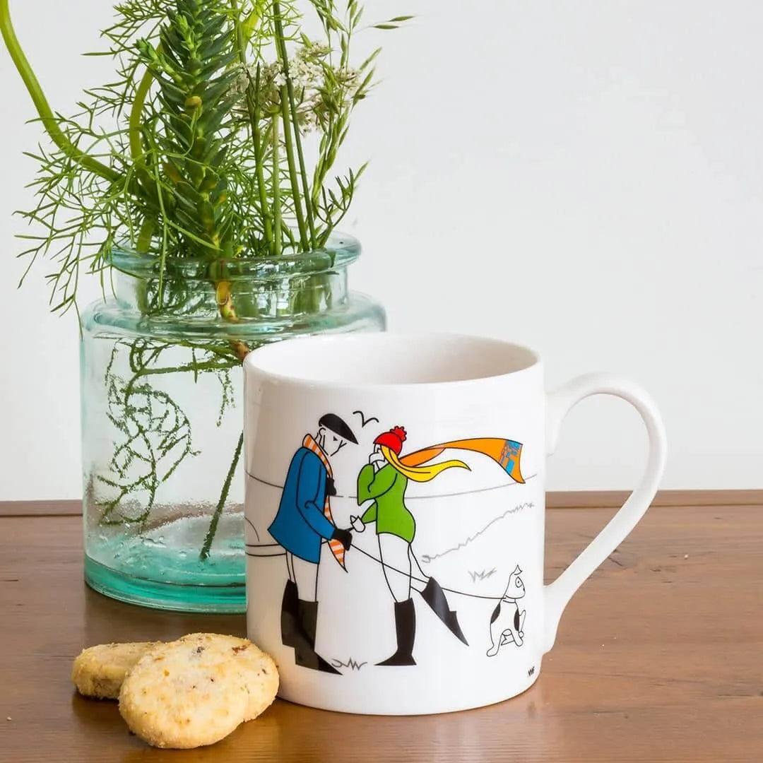 Caroline and Edward's Cornish Romance Mug.