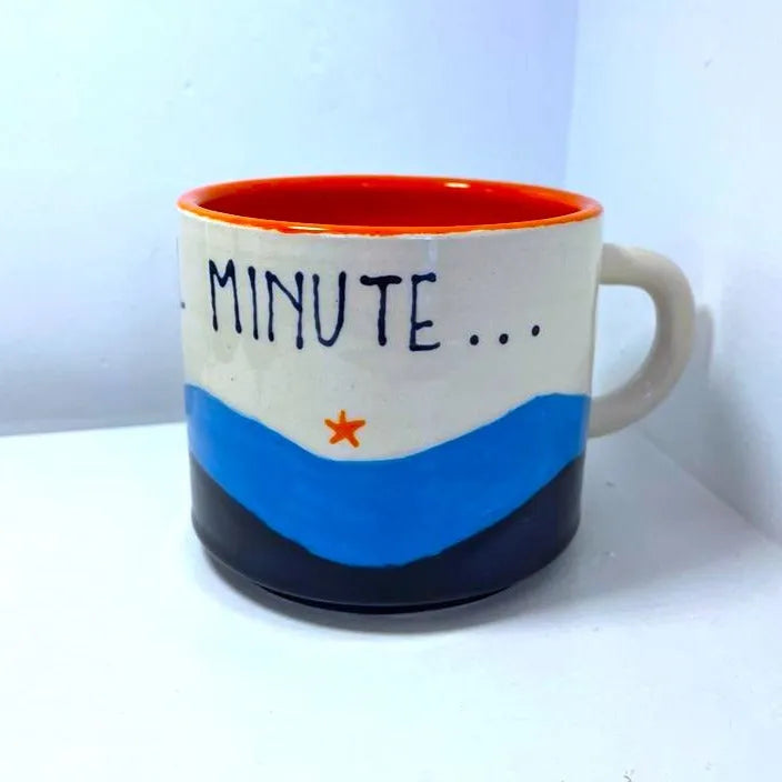 Bude Take a Budeful Minute Mug Orange | Budeful