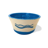 Bude Blue Short Wave Bowl | Budeful