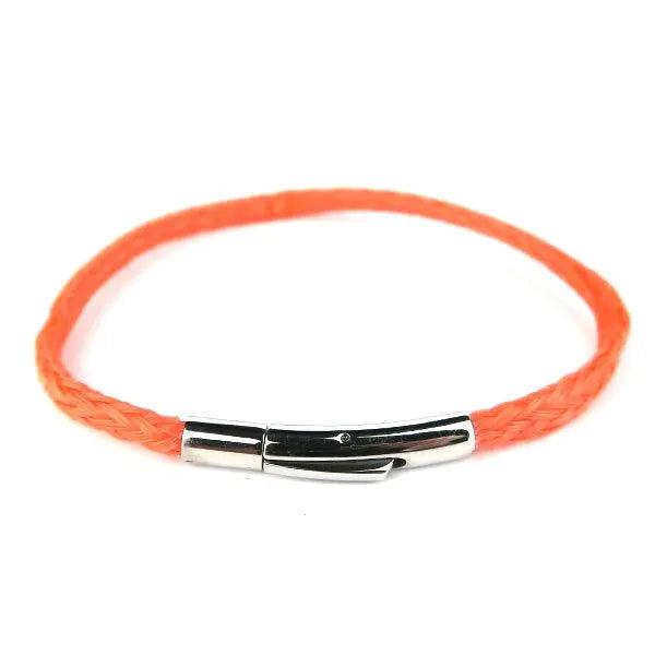 Budeful Orange Fishing Net Bracelet.