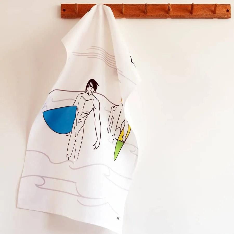 Big Blue Tea Towel.