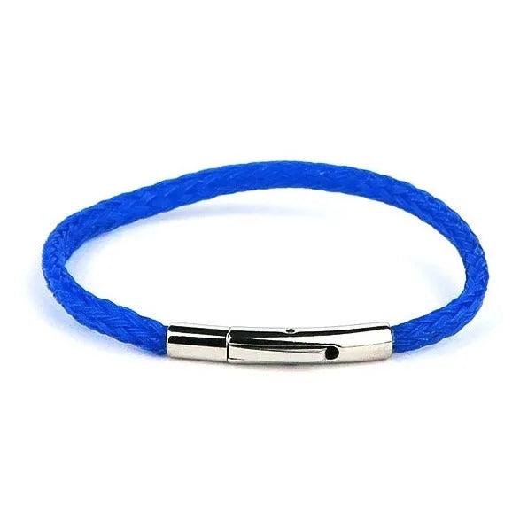 Budeful Navy Fishing Net Bracelet.