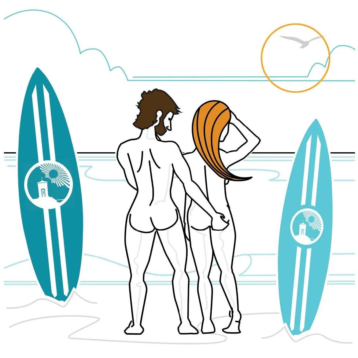 Plunging Breaker 2 Customisable Luxury Print.