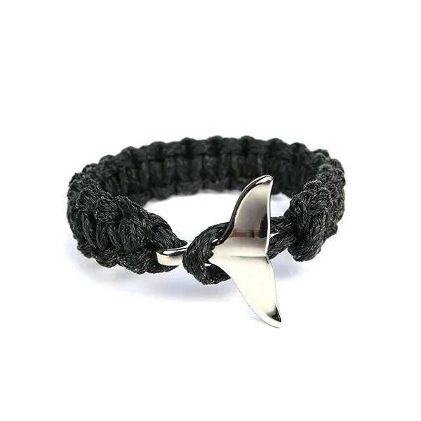 Whale Tail Fishing Net Braid Bracelet.